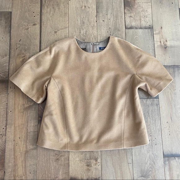 Brooks Brothers Tops - Brooks Brothers Loro Piana Camel Hair Blouse Top